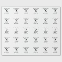 Papel De Regalo Una pareja feliz comienza la aventura boda co