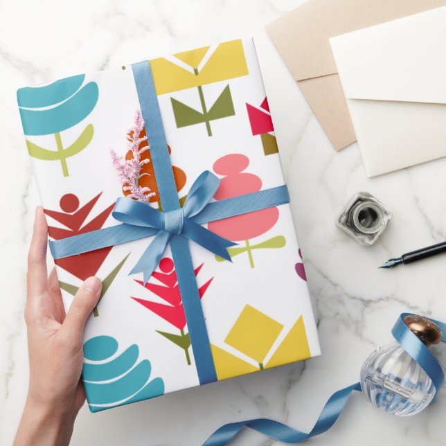 Papel De Regalo Una plétora de flores  (Regalar)