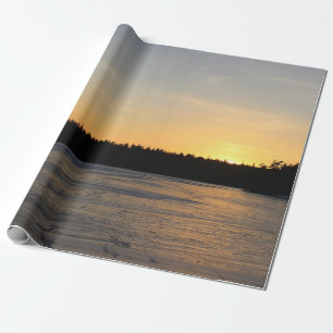 Papel De Regalo Una puesta del sol congelada