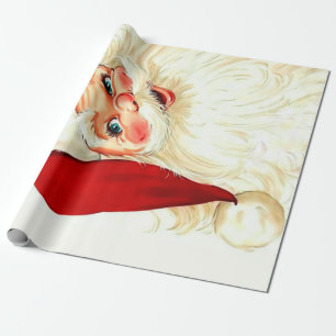 Papel De Regalo Una santa vintage chata