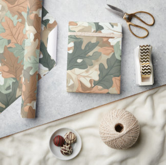 Papel De Regalo Una serie de diseño de camuflaje realista #2