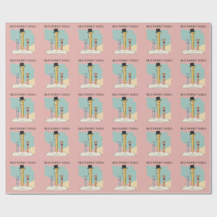 Papel De Regalo Uñas de dinero antiguo