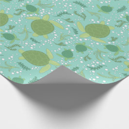 Papel De Regalo Under Sea Turtles Baby Shower