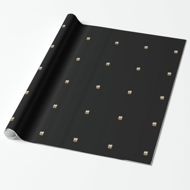 Papel de regalo único de linterna copta (Desenrollado)