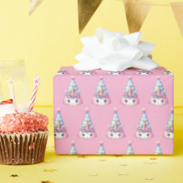 Papel De Regalo Unicorn Cute Magical Birthday