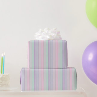 Papel De Regalo Unicornio de Raya Pastel