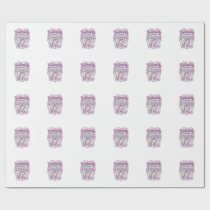 Papel De Regalo Unicornio Emocionalmente Apegado a Unicornios Orig
