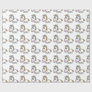 Papel De Regalo ¡Unicornio feliz!