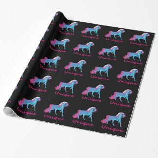 Papel De Regalo Unicornio único