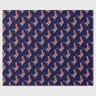 Papel De Regalo Unidad de Paz de Bandera de Estados Unidos