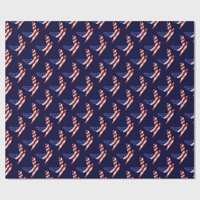 Papel De Regalo Unidad de Paz de Bandera de Estados Unidos (Superficie plana)