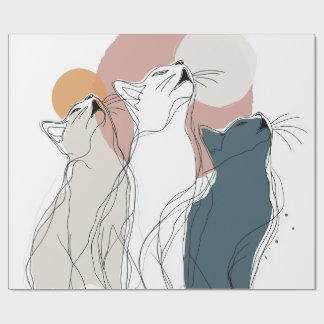 Papel De Regalo Unique Forest Animal All-Occasion Gift Wrap