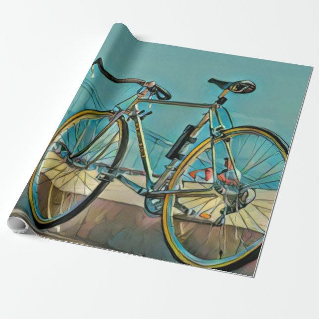 Papel De Regalo Unique gifts for bikers (Desenrollado)