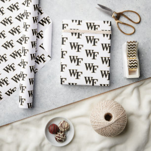Papel De Regalo Universidad Wake Forest   WF