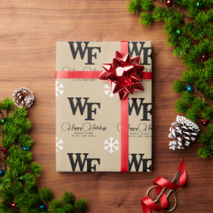 Papel De Regalo Universidad Wake Forest   WF