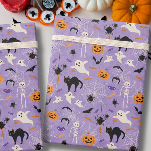 Papel De Regalo Uno espeluznante primer cumpleaños de Halloween ni