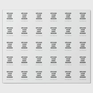 Papel De Regalo Upload Your Own Design Here | Custom Template