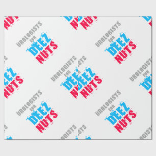 Papel De Regalo Urologísticos De Deez Nuts
