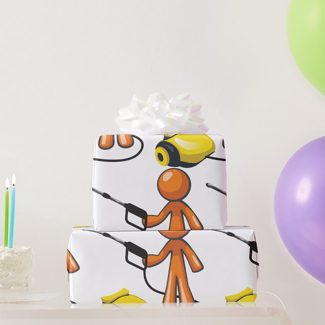 Papel De Regalo Uso De Una Lavadora De Presión (Subido por el creador)