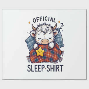 Papel De Regalo Vaca Highland Png, Sueño Oficial Png