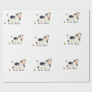 Papel de Regalo “Vaca Malhumorada”