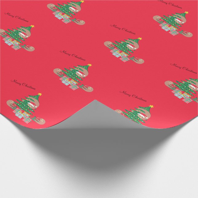 Papel De Regalo Vacaciones de eslogan para Navidades inteligentes (Esquina)