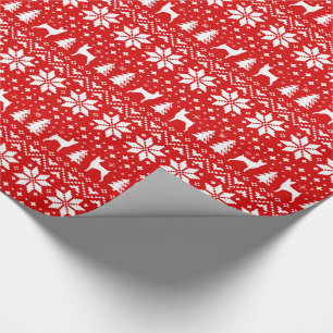 Papel De Regalo Vacaciones de Navidades de juguetes Fox Terrier Si