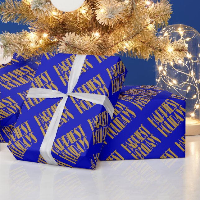 Papel De Regalo vacaciones más felices (Vacaciones)