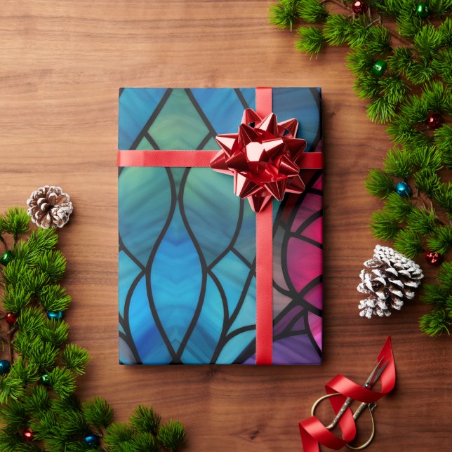 Papel De Regalo Vacaciones Navidades personalizadas de vidrio temp (Regalo de vacaciones)