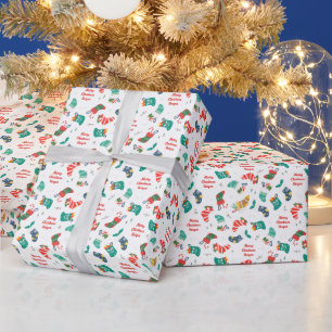 Papel De Regalo Vacaciones personalizadas de navidades