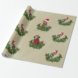 Papel De Regalo Vacaciones rusas de pollo
