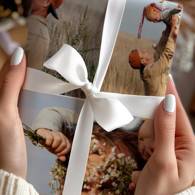Papel De Regalo Vacaciones simples en Collage de fotos (Subido por el creador)