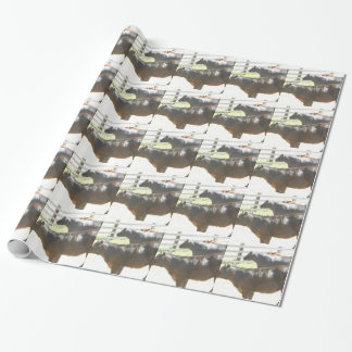 Papel De Regalo Vacas en el rancho