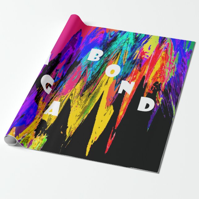 Papel De Regalo Vagabond (Desenrollado)