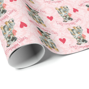 Papel De Regalo Valentine Rosa ACD