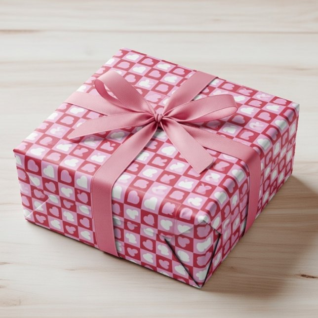 Papel De Regalo Valentine’s Day Gift Wrap Cute Love (Subido por el creador)