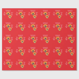 Papel De Regalo Valentine's Cat Pawprint Humor Cat Photo