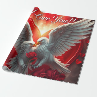 Papel De Regalo Valentine's Day Heart Hug - eagle
