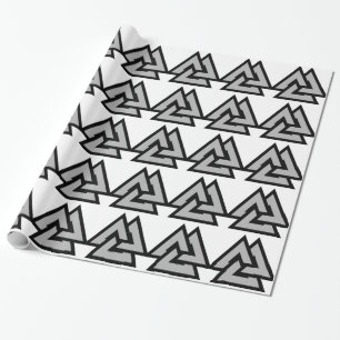Papel De Regalo Valknut