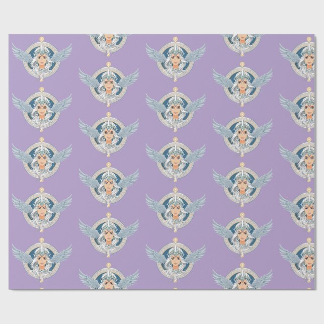 Papel De Regalo Valquiria (Superficie plana)