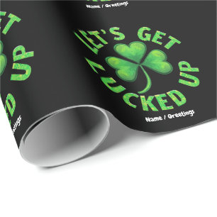 Papel De Regalo Vamos a dejarnos engañar por el Día de San Patrici