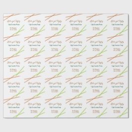 Papel De Regalo Vamos a tener una fiesta fea de Navidad con suéter
