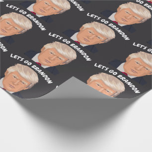 PAPEL DE REGALO VAMOS BRANDON DONALD TRUMP TODA OCASIÓN