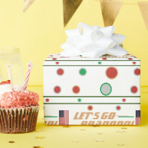 Vamos Brandon Wrapping Paper