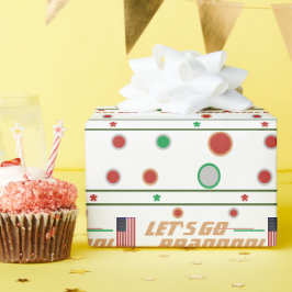 Papel De Regalo Vamos Brandon Wrapping Paper