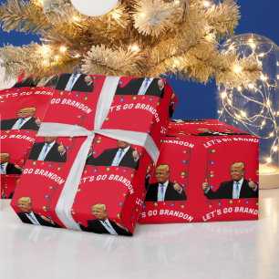 Papel De Regalo VAMOS Navidades DE BRANDON TRUMP