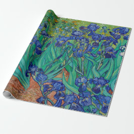 Papel De Regalo Van Gogh Irises Pintura Floral