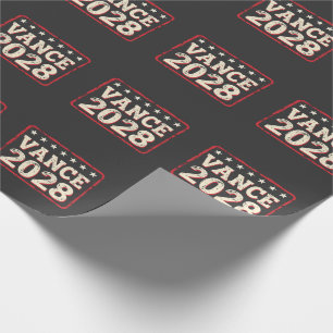 Papel De Regalo Vance 2028 Para la elección presidencial Trump Rep