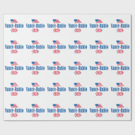Papel De Regalo Vance Rubio 2028 (bandera)