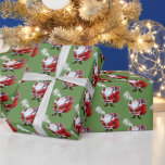 Papel De Regalo VAPE | Vaping 2 Santa Merry Christmas<br><div class="desc">Ho Ho HO a Vaping Santa Claus,  con una bolsa llena de mods y jugos</div>